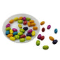 Wooden Beads (120 Pieces, 10 GM Wt) Mixed Colors Hole Size 2 MM Drum For Jewellery Making DIY Arts Crafts Decoration [ac-bds-00049-m6]