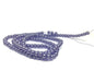 Plastic Imitation Glass Pearl Beads 4 MM (1 String, 200 Beads) Round Hole 1 MM Lavendar 31 Inch For Jewellery Making [ac-bds-00104-m7]