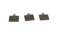 Jewelry Mini Pendant Alloy Craft Charms 14x14x2xmm Mail Envelope Antique Bronze Color (Pack of 10 pieces) [ac-charm-00001-m79]