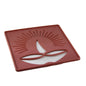 Rangoli Stencils Trays 3.5 Inch (1 Piece) Lamp Deepam Vilakku For Sand Powder Art Decoration  [ac-homektchn-00003-m1]