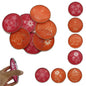 Rangoli Stencils (4 Inch, Pack of 4 Pieces) Random Assorted Designs For Sand Powder Indian Art Kolam Festival Decoration [ac-homektchn-00006-m1]