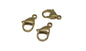 Tarnish Resistant Stainless Steel Lobster Claw Clasps (Pack of 5 pieces) 10x6x3mm Gold Color For Jewellery Making [ac-jwlsupp-00004-m4]