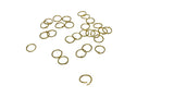 Metal Iron Jump Rings 7x0.7mm Round Gold Color (Pack of 10 Grams, 150 pieces) For Jewellery Making Crafts [ac-jwlsupp-00015-m2-sub3]