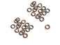 Metal Iron Jump Rings 4x0.7mm Round Antique Copper Color (Pack of 10 grams, 275 pieces) For Jewellery Making Crafts [ac-jwlsupp-00015-m4-sub1]