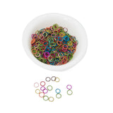 Colored Metal Jump Rings 6x0.8 MM For Jewellery Making Crafts [ac-jwlsupp-00016-m1]