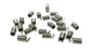 Iron End Coil Cord Guards 9x5mm Cylinder Silver Color (Pack of 10 grams, 20 pieces) For Jewellery Making [ac-jwlsupp-00020-m1]