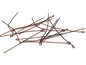 Iron Eye Pins 50x0.7mm Antique Copper Color (10 Grams, 45 Pieces) For Jewellery Making Crafts [ac-jwlsupp-00024-m4-sub1]
