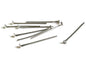 Iron Head Pins 30x0.7mm Silver Color (25 Grams, 200+ Pins) For Jewellery Making Crafts