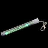 Glow In The Dark Personalized Name Customized Keychains Multicolor In Plastic Vial [ac-lfstylnaccs-00012-m8]