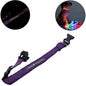 Name Personalized Adjustable Polyester LED Pet Dog Collar Water Resistant Flashing Light [Battery Not Included] 14 Inch (1 Piece) Purple [ac-lfstylnaccs-00016-m3]