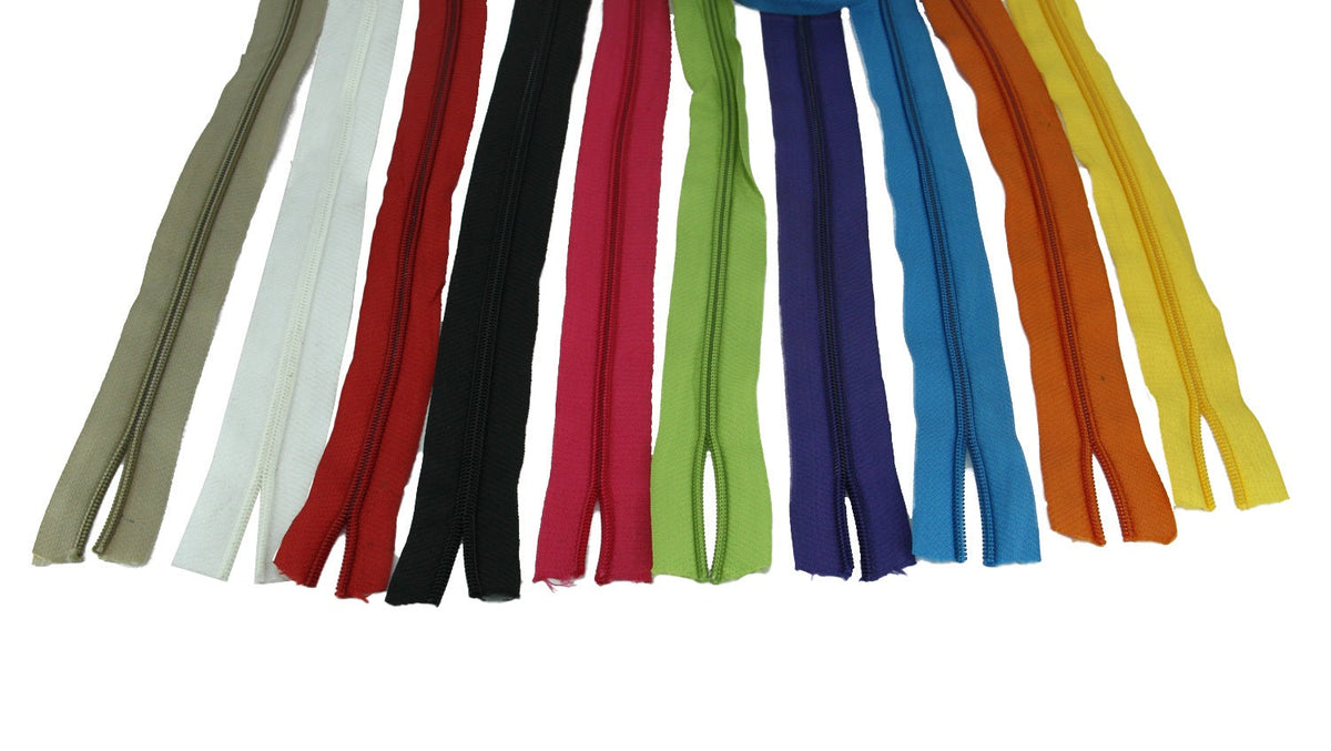 Size 5 Nylon Sewing Zippers 1.38 Inch (10 Colors, 2 Meters Each) Blue Fasteners For Making Bags And Zip Accessories Utilities [ac-sewsupp-00002-combo1]