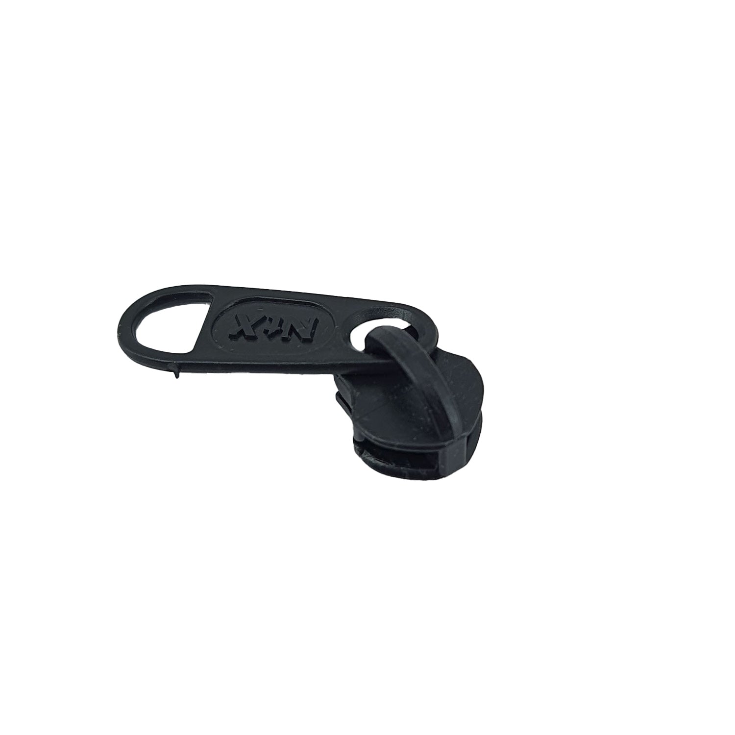 Size 5 Nylon Sewing Zippers 1.38 Inch (2 Meters) And Plastic Runners (10 Pieces) Black For Making Bags And Zip Accessories Utilities [ac-sewsupp-00002-combo5]