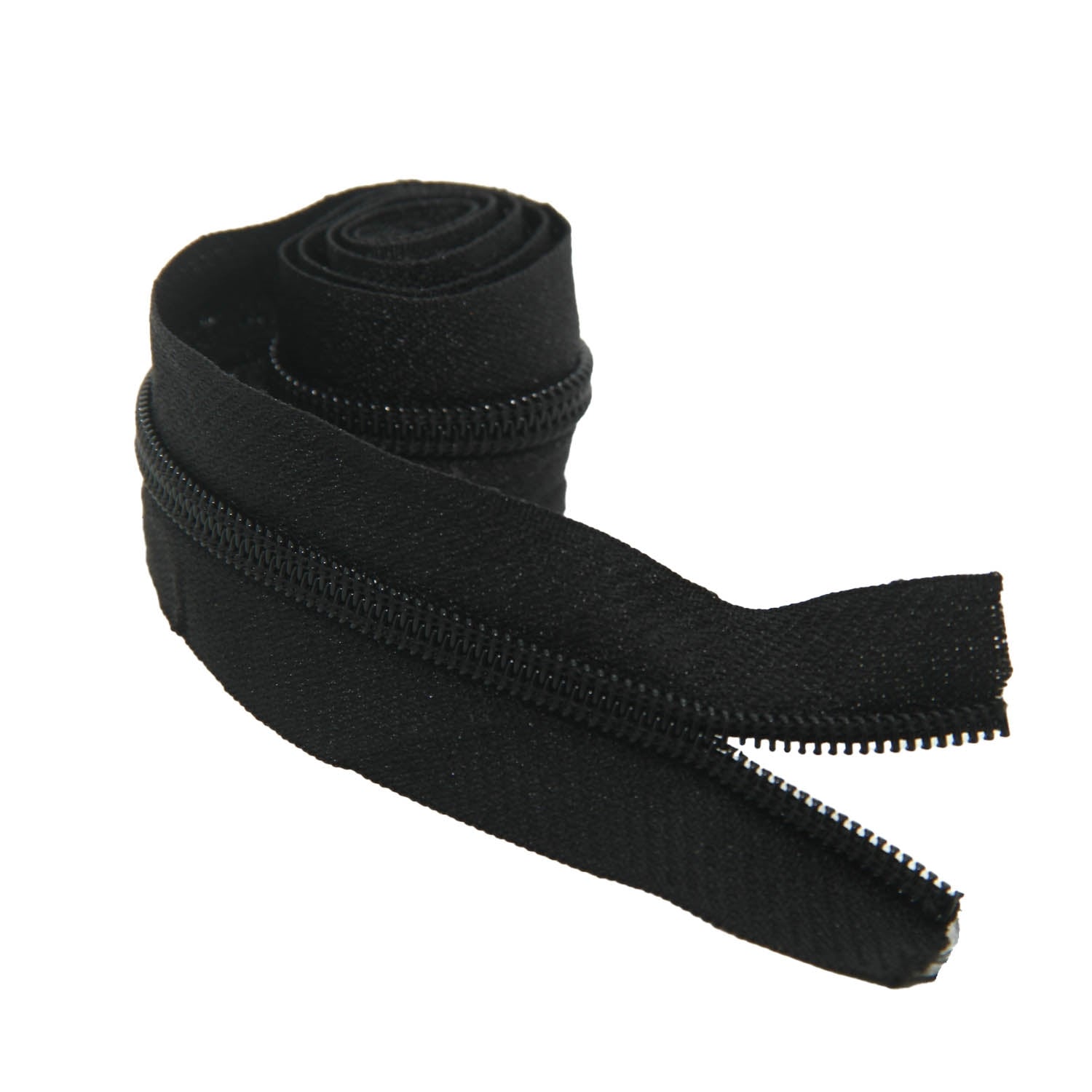 Size 5 Nylon Sewing Zippers 1.38 Inch (2 Meters) Black Fasteners For Making Bags And Zip Accessories Utilities [ac-sewsupp-00002-m1]