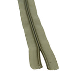 Size 5 Nylon Sewing Zippers 1.38 Inch (2 Meters) With Steel Runners (10 Pieces) Grey For Making Bags And Zip Accessories Utilities [ac-sewsupp-00002-combo12]