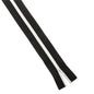 Nylon Sewing Zippers 1.38 Inch No:5 / 35 MM Black With White (Pack of 2 Metres) Fasteners For Making Bags And Zip Accessories Utilities [ac-sewsupp-00003-m1]