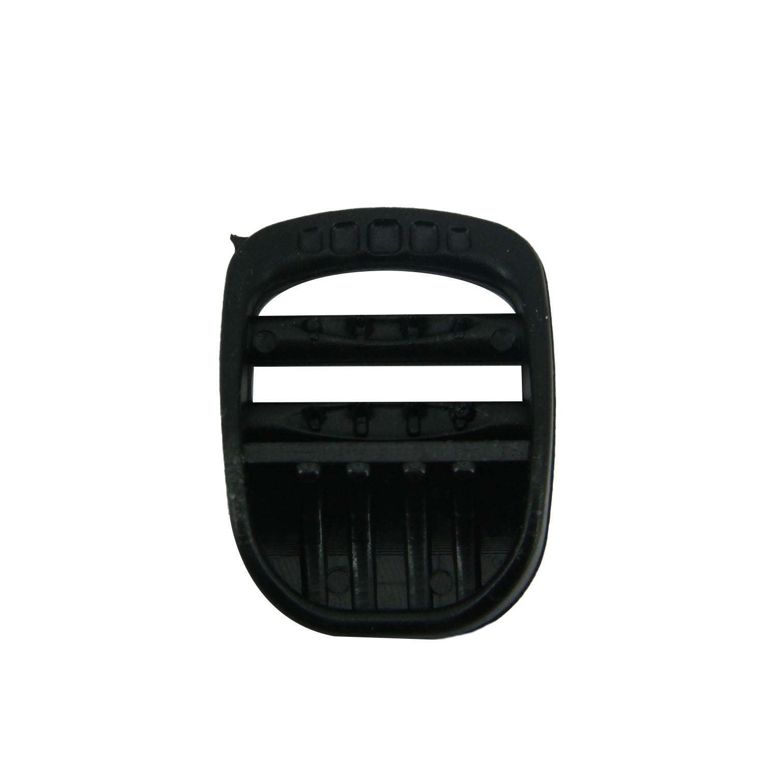 Plastic Tri Glide Slider For 1 Inch Strap (10 Pieces) Black Bag Making Replacement Clips Parts [ac-sewsupp-00007-m3]