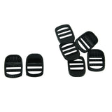 Plastic Tri Glide Slider For 1 Inch Strap (10 Pieces) Black Bag Making Replacement Clips Parts [ac-sewsupp-00007-m3]