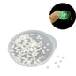 Glow In the Dark Sequins (2 Grams, 1400+ Pieces) Star Decorative Radium Fluorescent Pailletes For DIY Crafts Garments Nails [ac-sewsupp-00008-m1]