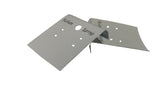 Plastic Earring Display Card Strips 1.5inch (3.8CM) Rectangle Silver Color (Pack of 20 pieces) [jefs-dispcrdtool-00001-m2]