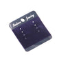 Plastic Jewellery Earring Display Cards With Velvet 5.8x4.5cm Rectangle Deep Blue (Pack of 50 pieces) [jefs-dispcrdtool-00001-m6]