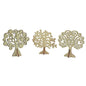 3 Inch Wooden Earring Jewellery Random Assorted Shape Display Stand (1 Piece) Natural Wood Color [jefs-dispcrdtool-00003-m1]