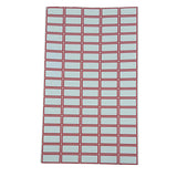 Paper Price Stickers (1 Pack, 3840 Labels) 24x11 MM White Blank Self Adhesive Markers [jefs-dispcrdtool-00039-m2]