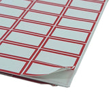 Paper Price Stickers (1 Pack, 3840 Labels) 24x11 MM White Blank Self Adhesive Markers [jefs-dispcrdtool-00039-m2]