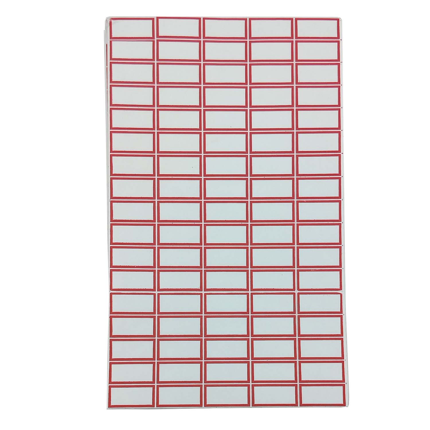 Paper Price Stickers (1 Pack, 3840 Labels) 24x11 MM White Blank Self Adhesive Markers [jefs-dispcrdtool-00039-m2]