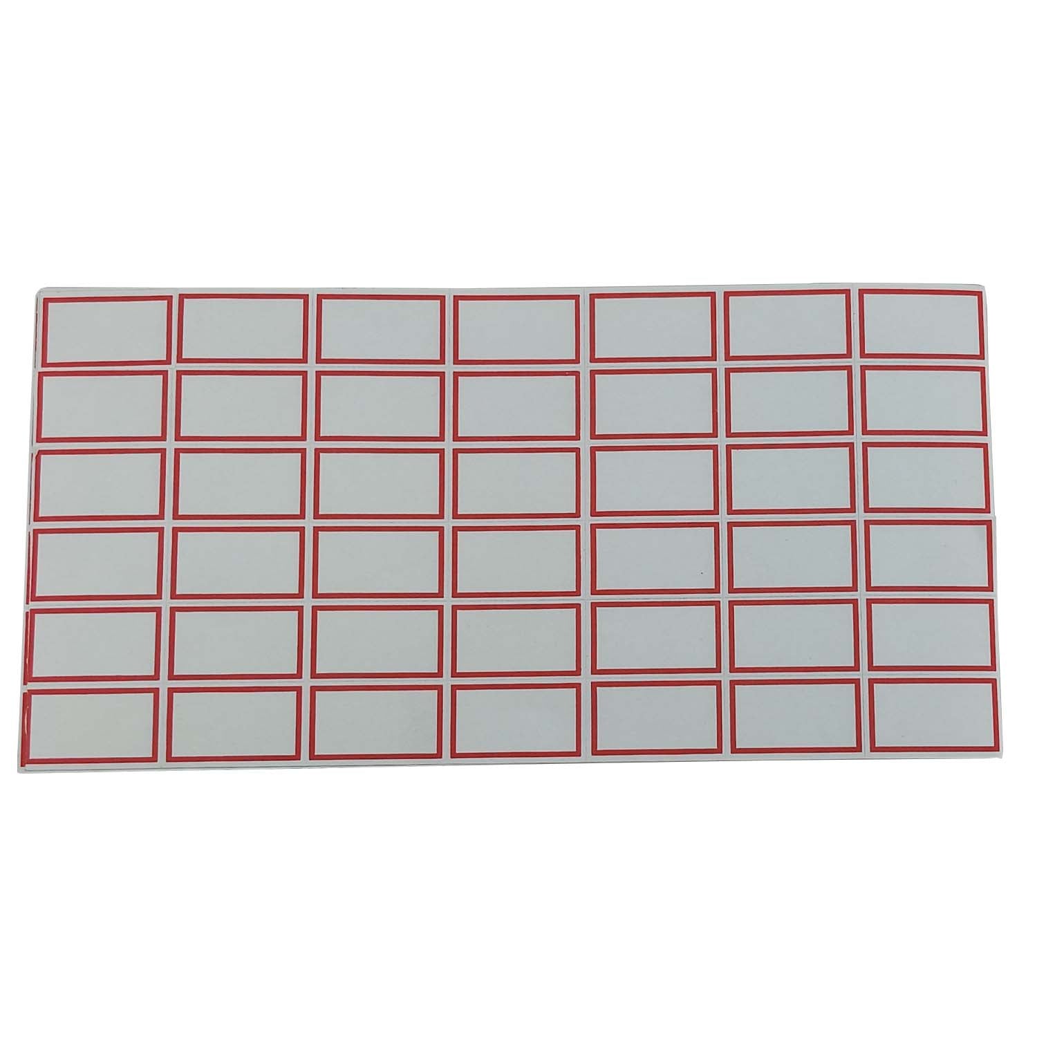 Paper Price Stickers (1 Pack, 2160 Labels) 27x15 MM White Blank Self Adhesive Markers [jefs-dispcrdtool-00039-m4]
