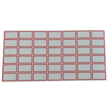 Paper Price Stickers (1 Pack, 2160 Labels) 27x15 MM White Blank Self Adhesive Markers [jefs-dispcrdtool-00039-m4]