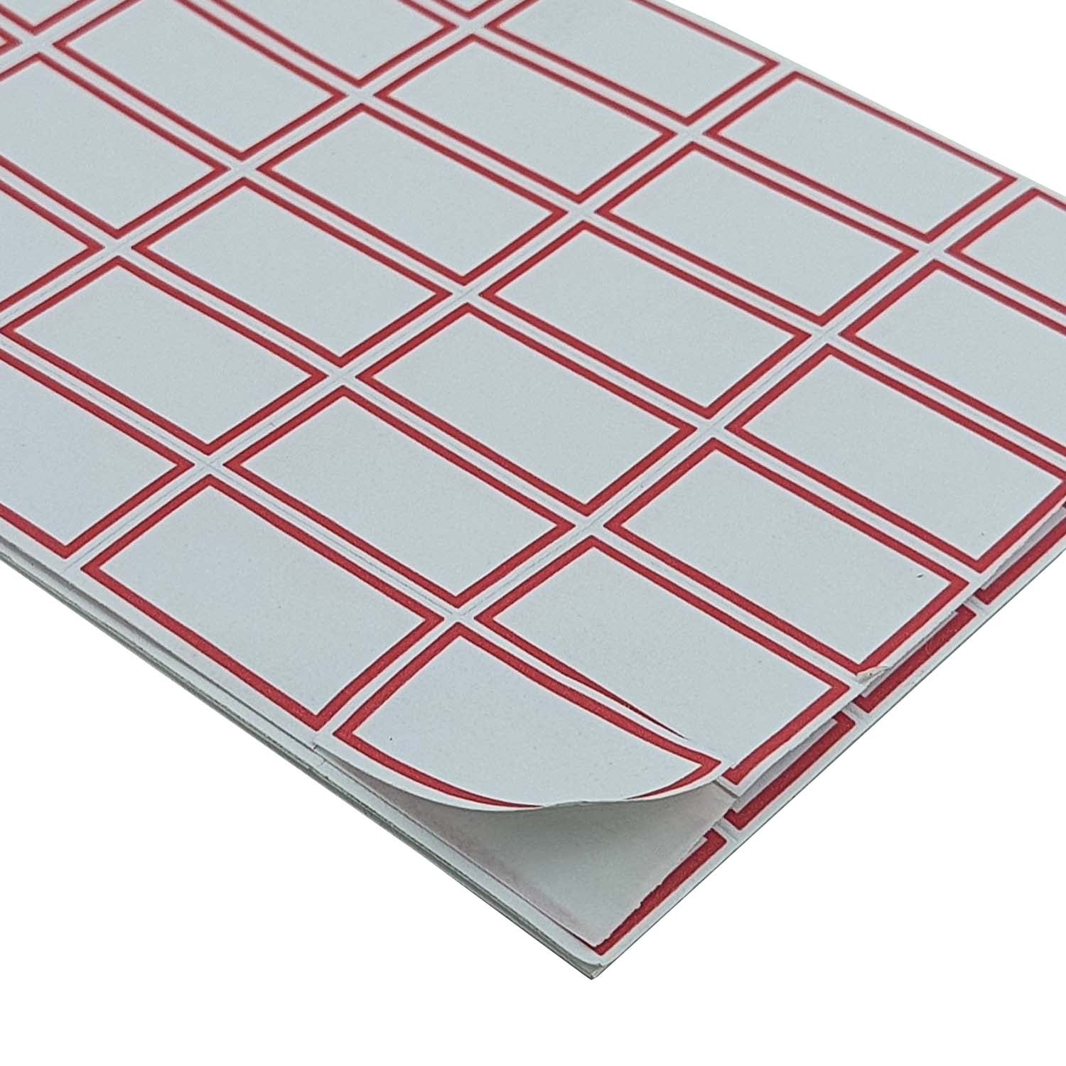 Paper Price Stickers (1 Pack, 2160 Labels) 27x15 MM White Blank Self Adhesive Markers [jefs-dispcrdtool-00039-m4]