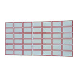 Paper Price Stickers (1 Pack, 2160 Labels) 27x15 MM White Blank Self Adhesive Markers [jefs-dispcrdtool-00039-m4]