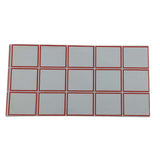 Paper Price Stickers (1 Pack, 720 Labels) 38x34 MM White Blank Self Adhesive Markers [jefs-dispcrdtool-00039-m8]