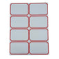 Paper Price Stickers (1 Pack, 320 Labels) 72x48 MM White Blank Self Adhesive Markers [jefs-dispcrdtool-00039-m9]