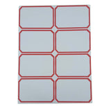 Paper Price Stickers (1 Pack, 320 Labels) 72x48 MM White Blank Self Adhesive Markers [jefs-dispcrdtool-00039-m9]