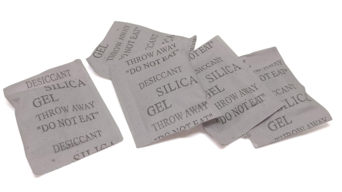 Silica Gel Desiccant Packets Sachet (10 Packs, 1 Gram Each Pack) for Moisture Absorption Multipurpose 3.5 CM [jefs-dispcrdtool-00136-m1]