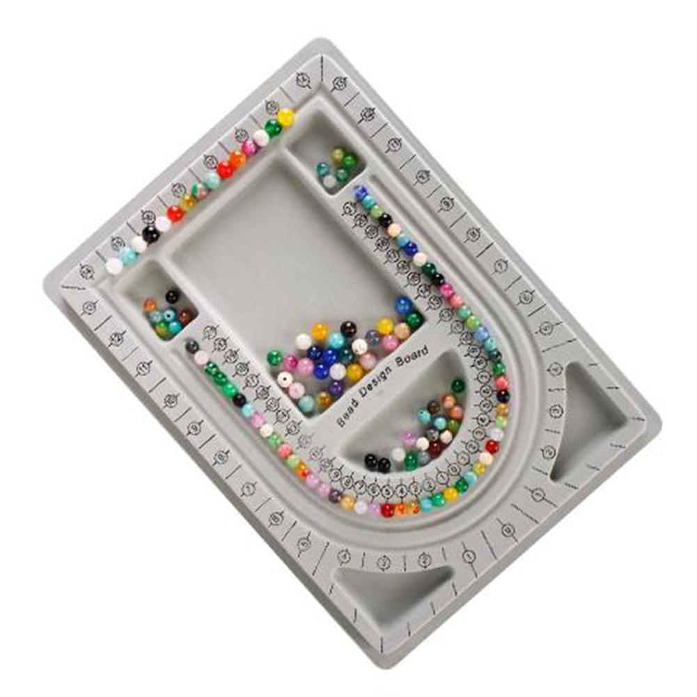 Plastic Beading Designing Tray Board For Jewellery Making and Crafts 32x23cm Rectangle Random Color As Available (Sold as 1 piece) [jefs-dispcrdtool-00174-m1]