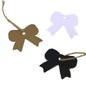 Paper Price Display Tags For Gifts Jewellery Bags Crafts Multi-Purpose With Cord 5cm Bowknot [jefs-dispcrdtool-00187]