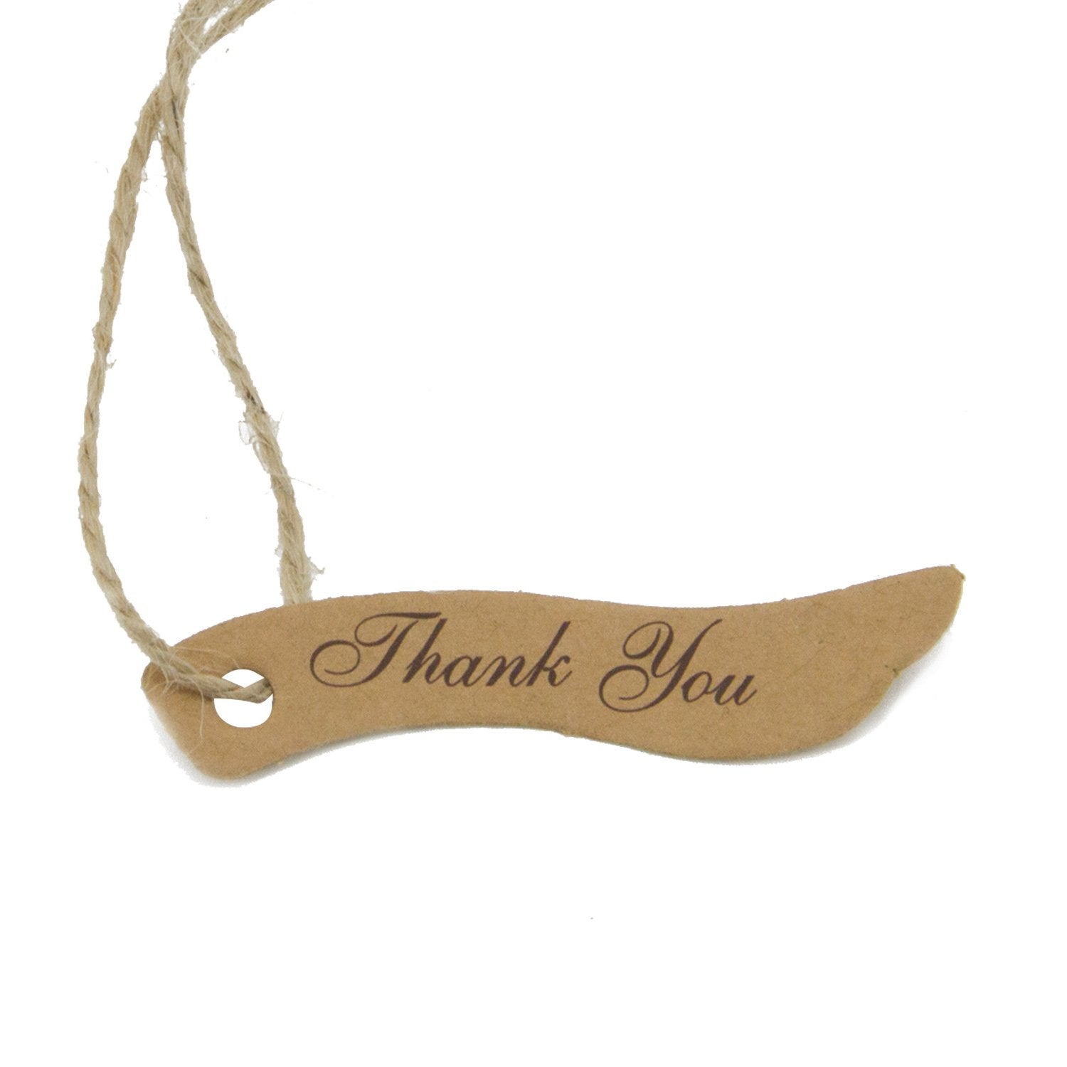 Paper Tags Thank You Printed For Gifts Packing Crafts Favor With Cord [jefs-dispcrdtool-00190]