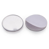 Self Adhesive Acrylic Mirror Stickers (25 Pieces) 20 MM Transparent Round For Embroidery Crafts Jewellery Making Decoration [jefs-embelshcabo-00006-m3]