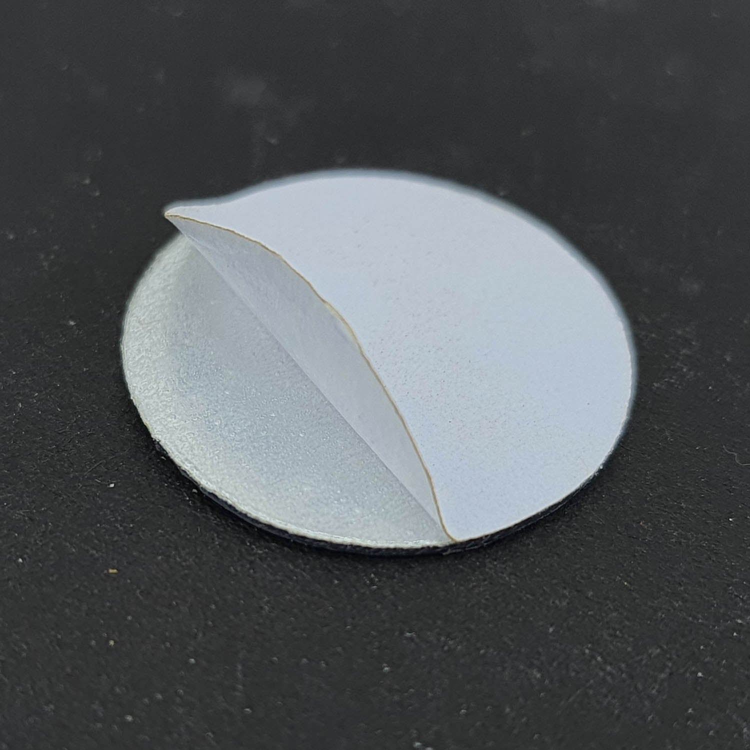 Self Adhesive Acrylic Mirror Stickers (25 Pieces) 20 MM Transparent Round For Embroidery Crafts Jewellery Making Decoration [jefs-embelshcabo-00006-m3]