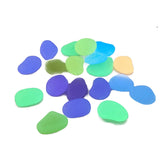 Acrylic Glow In the Dark Non-Uniform Stones (25 Pieces) 2-3 CM Mixed Colors For Decoration Crafts [jefs-embelshcabo-00007-m1]