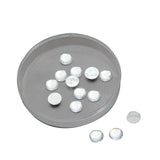 Imitation Kundan Stones Flatback Acrylic 10x2.5 MM Round For Jewellery Making Garment Embellishments [jefs-embelshcabo-00127]