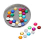 Imitation Kundan Stones Flatback Acrylic 10x2.5 MM Round For Jewellery Making Garment Embellishments