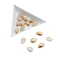 Acrylic Kundan Stones Embellishments Cabochons 11.5x7.5x3.5 MM Drop (60 Pieces, 25 GMs) Peach For Embroidery Garments Jewellery Making [jefs-embelshcabo-00130-m12]