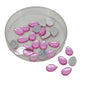 Imitation Kundan Stones Flatback Acrylic 13.5x8.5x2 MM Drop For Jewellery Making Garment Embellishments