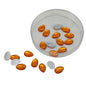 Imitation Kundan Stones Flatback Acrylic 13.5x8.5x2 MM Drop For Jewellery Making Garment Embellishments