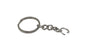 Keychain Making Steel Ring Base With Chain 24mm Dia Round Silver Color (Pack of 10 pieces) [jefs-gnrlcrftsupp-00043-m1]