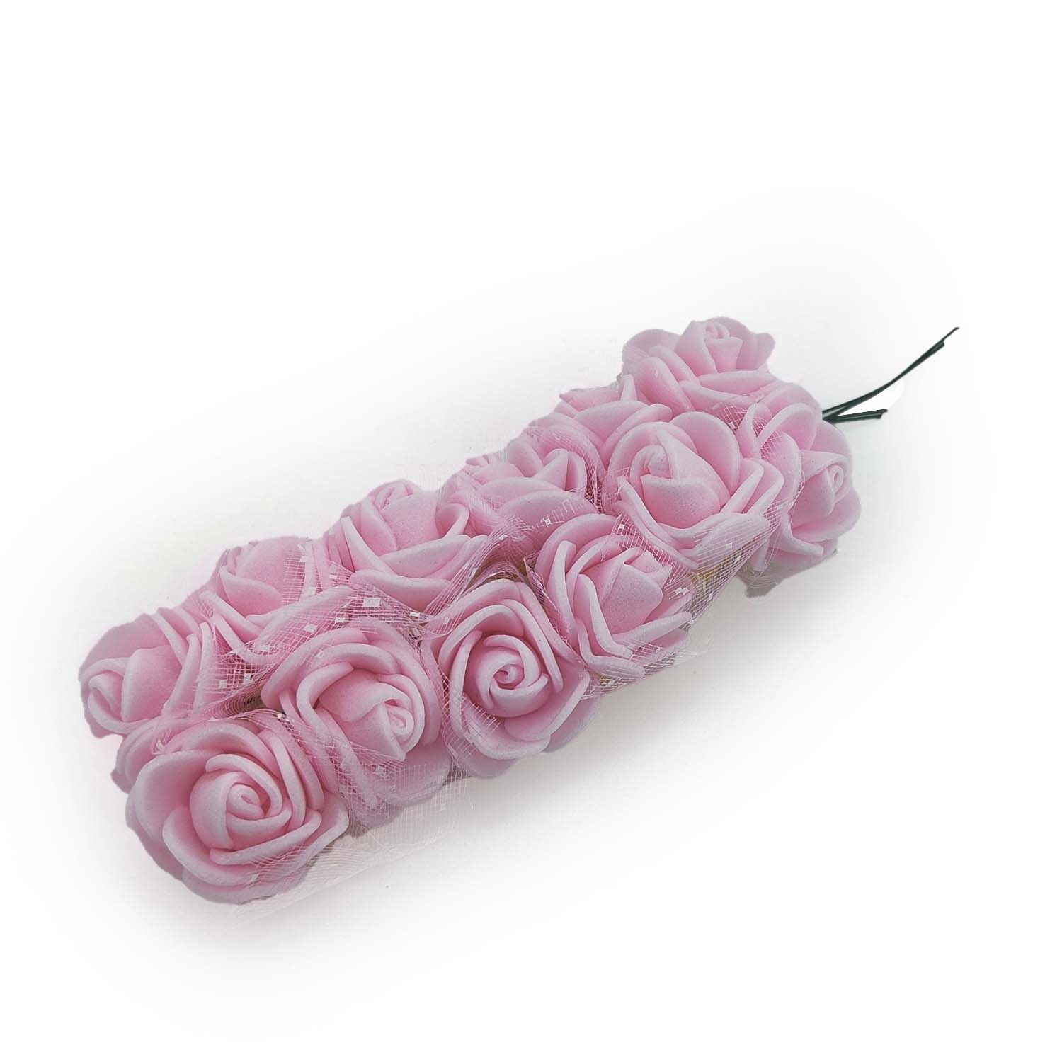Artificial Mini Foam Flowers For Crafts Projects Decoration 2cm Flower
