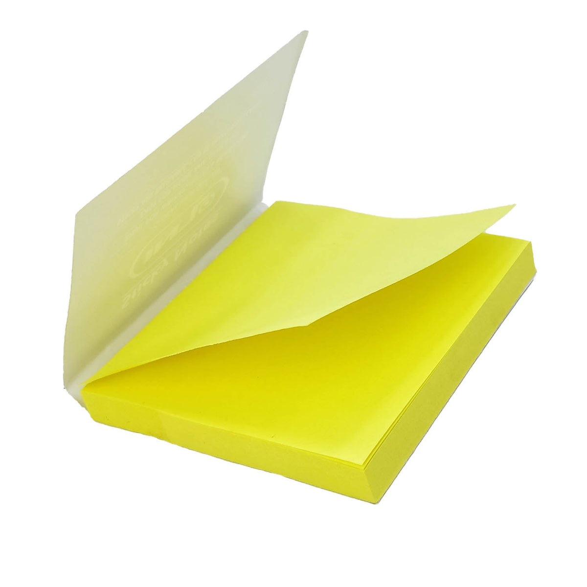 Plain Sticky Notes Gift Label Paper Tag Stickers 3x3 Inch (Pack of 1 Piece, 100 Sheets Per Piece)